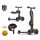 Scoot & Ride Highwaykick 1 Jeździk i hulajnoga +kask S-M Black&Gold LE - 1074474 - zdjęcie 2